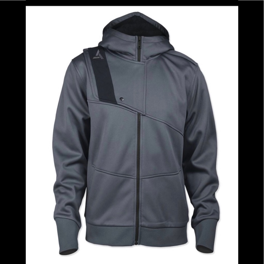 NWOT UBI Gray hoodie jacket size medium